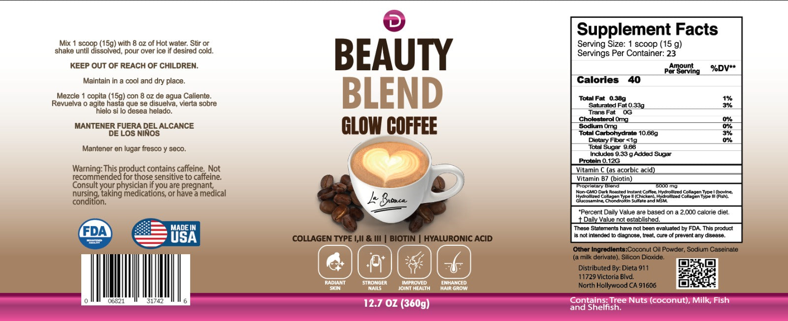 BEAUTY BLEND GLOW COFFEE